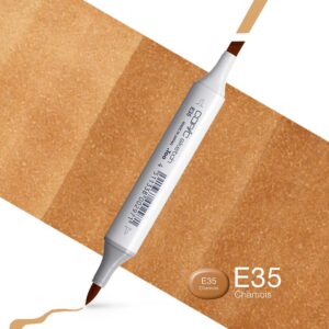 Copic Marker Sketch - E35 Chamois