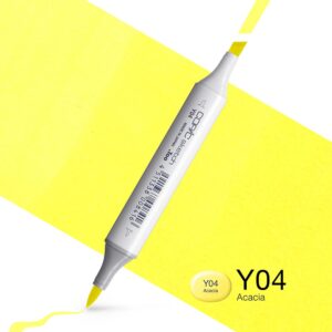 Copic Marker Sketch - Y04 Acacia