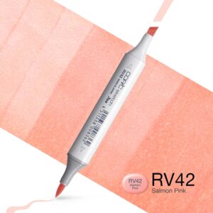 Copic Marker Sketch - RV42 Salmon Pink