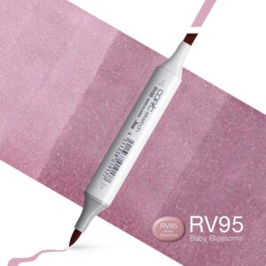 Copic Marker Sketch - RV95 Baby Blossoms