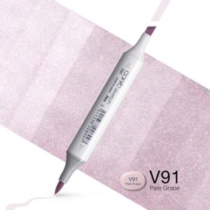 Copic Marker Sketch - V91 Pale Grape
