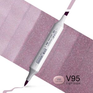 Copic Marker Sketch - V95 Light Grape