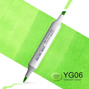 Copic Marker Sketch - YG06 Yellowish Green