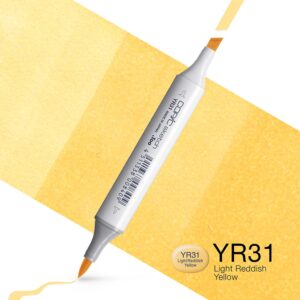 Copic Marker Sketch - YR31 Light Reddish Yellow
