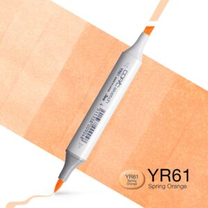 Copic Marker Sketch - YR61 Spring Orange