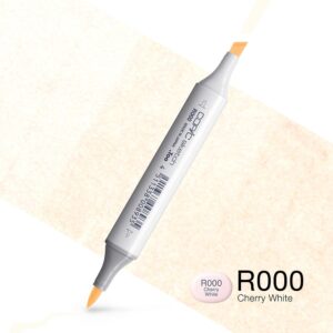 Copic Marker Sketch - R000 Cherry White