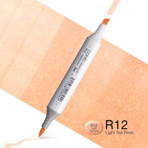 Copic Marker Sketch - R12 Light Tea Rose