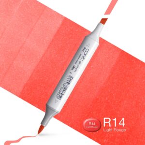 Copic Marker Sketch - R14 Light Rouse