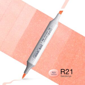 Copic Marker Sketch - R21 Sardonyx