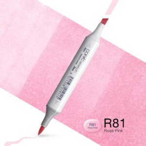 Copic Marker Sketch - R81 Rose Pink