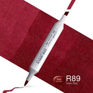 Copic Marker Sketch - R89 Dark Red