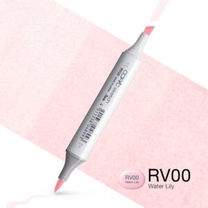 Copic Marker Sketch - RV00 Water Lily