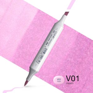Copic Marker Sketch - V01 Heath