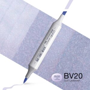 Copic Marker Sketch - BV20 Dull Lavender