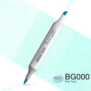 Copic Marker Sketch - BG000 Pale Aqua