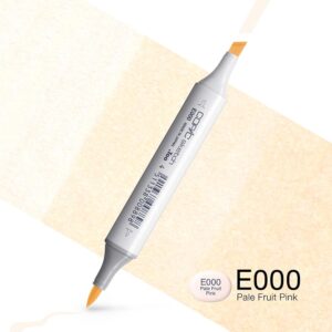 Copic Marker Sketch - E000 Pale Fruit Pink