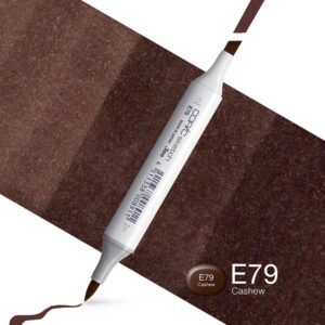 Copic Marker Sketch - E79 Cashew