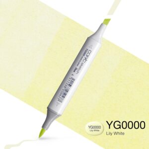 Copic Marker Sketch - YG0000 Lily White