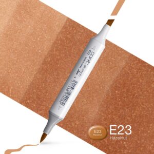 Copic Marker Sketch - E23 Hazelnut