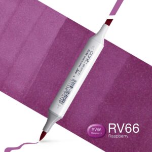 Copic Marker Sketch - RV66 Raspberry