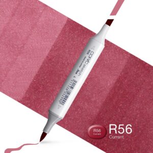 Copic Marker Sketch - R56 Currant