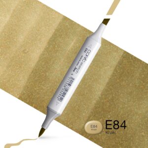 Copic Marker Sketch - E84 Khaki