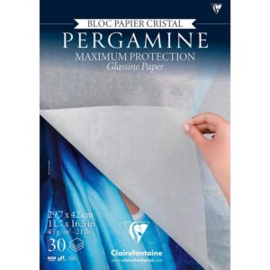 Clairefontaine Pergamine papirblokk - 45g 30ark - A3