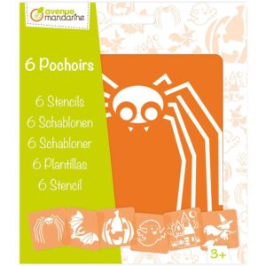 My Mandarine Sjablongsett 6 motiver - Halloween