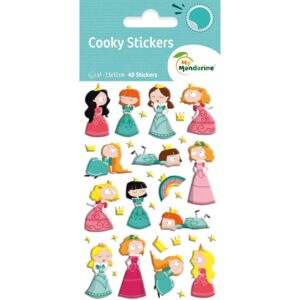My Mandarine Cooky Klistremerker - Prinsesser 2