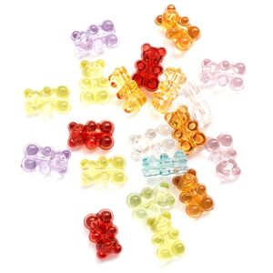 dpCraft Perlemix Akrylperler 17mm 20stk - Bjørner