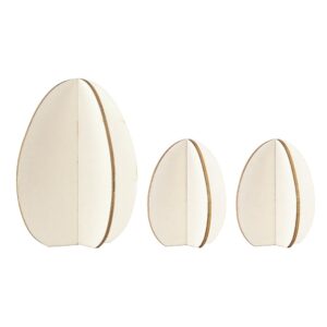Figursett i tre 3stk - Egg