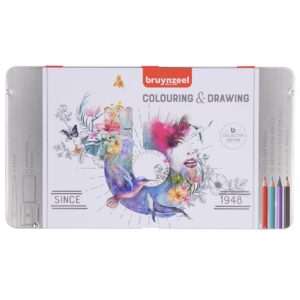 Bruynzeel Fargeblyanter Sett 70stk - Colouring & Drawing