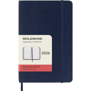 Moleskine Planner 2025 12m Soft P Dag - Sap.Blue