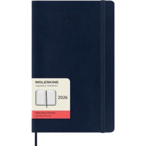 Moleskine Planner 2025 12m Soft L Dag - Sap.Blue