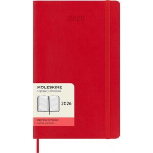 Moleskine Planner 2025 12m Soft L Dag - Red