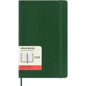 Moleskine Planner 2025 12m Soft L Dag - Myrtle Green