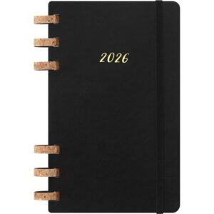 Moleskine Planner 2026 Spiral Solar 12m Soft L - Black