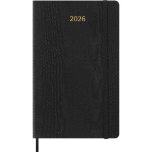 Moleskine Planner 2026 12m Hard L Uke Notat - Mamba Black