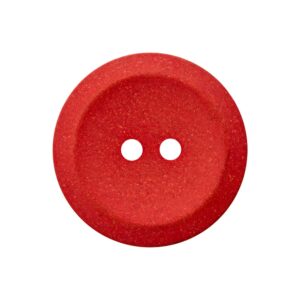 Knapp resirkulert 454453 2-hull - 23mm - 48 Rød