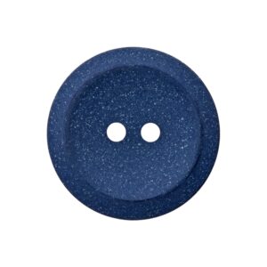 Knapp resirkulert 454453 2-hull - 23mm - 68 Mørk blå