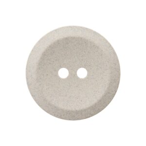 Knapp resirkulert 454453 2-hull - 23mm - 74 Lys grå