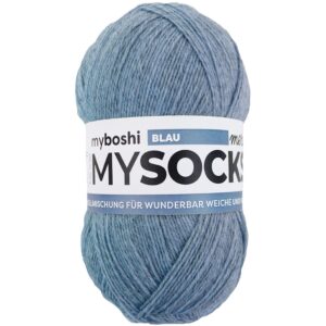 Myboshi Mysocks Sokkegarn 100g - Blue