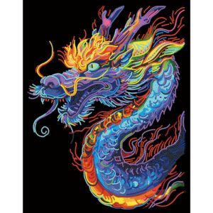 Diamond Dotz - Neon Noir - Neon Dragon