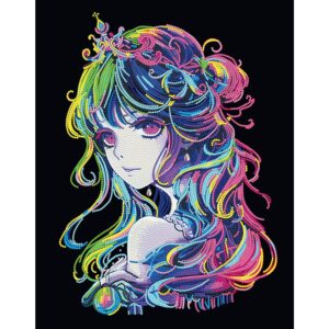 Diamond Dotz - Neon Noir - Neon Anime Princess