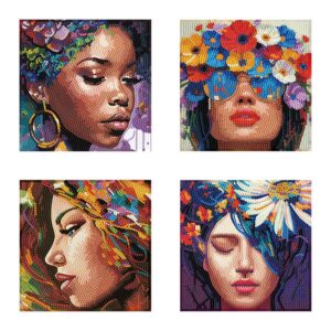 Diamond Dotz - mini Dotz - Four Beauties