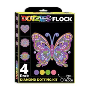Diamond Dotz Dotzies - Flock - Neon Mandalas