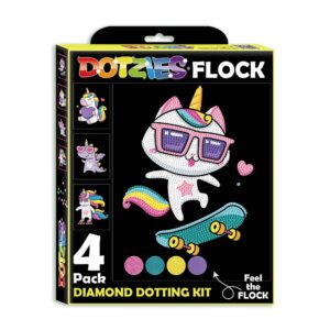 Diamond Dotz Dotzies - Flock - Neon Unicorns