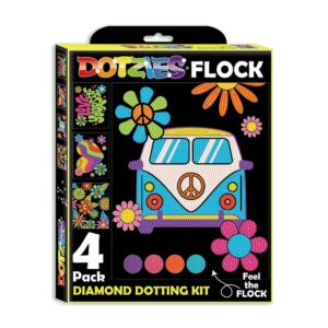 Diamond Dotz Dotzies - Flock - Neon Peace & Love