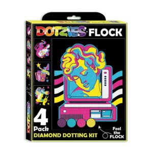 Diamond Dotz Dotzies - Flock - Neon Retro Classic