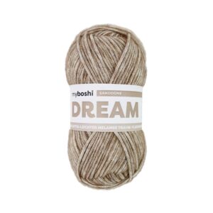 Myboshi Dream garn 50g - Sand dune